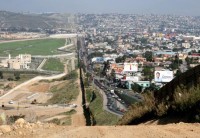 Tijuana Border, Mexico, U.S.